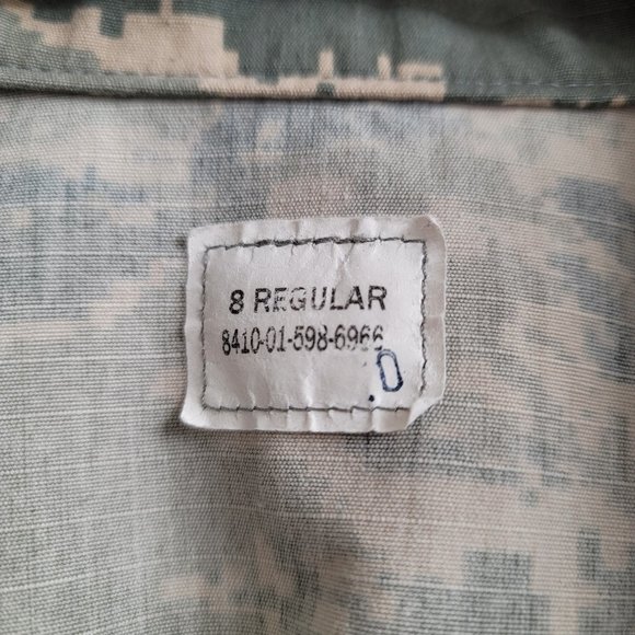 💕 Woman's utility Coat Air Force Camouflage Pattern - Picture 11 of 14